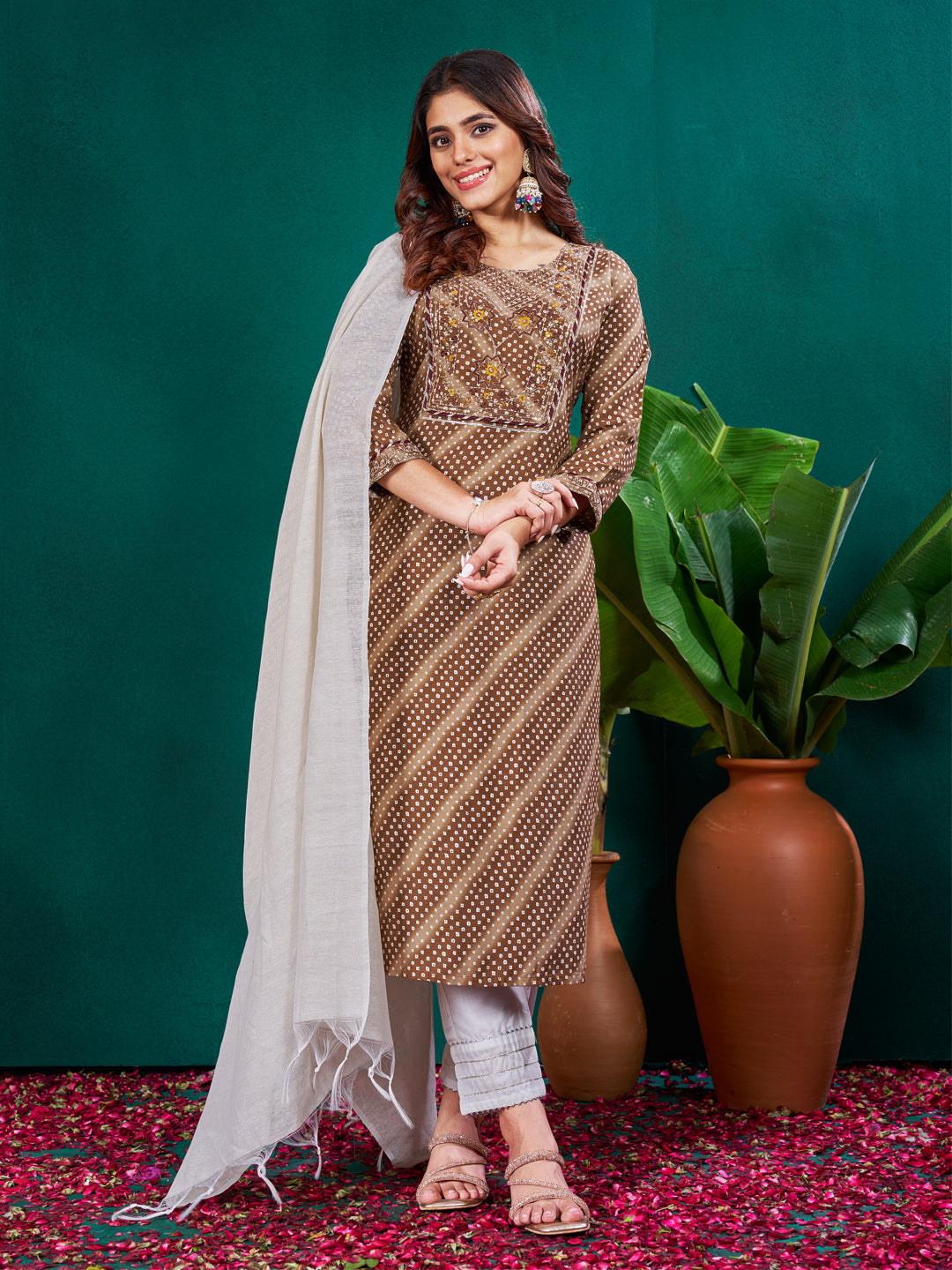 Dupatta Pant Set
