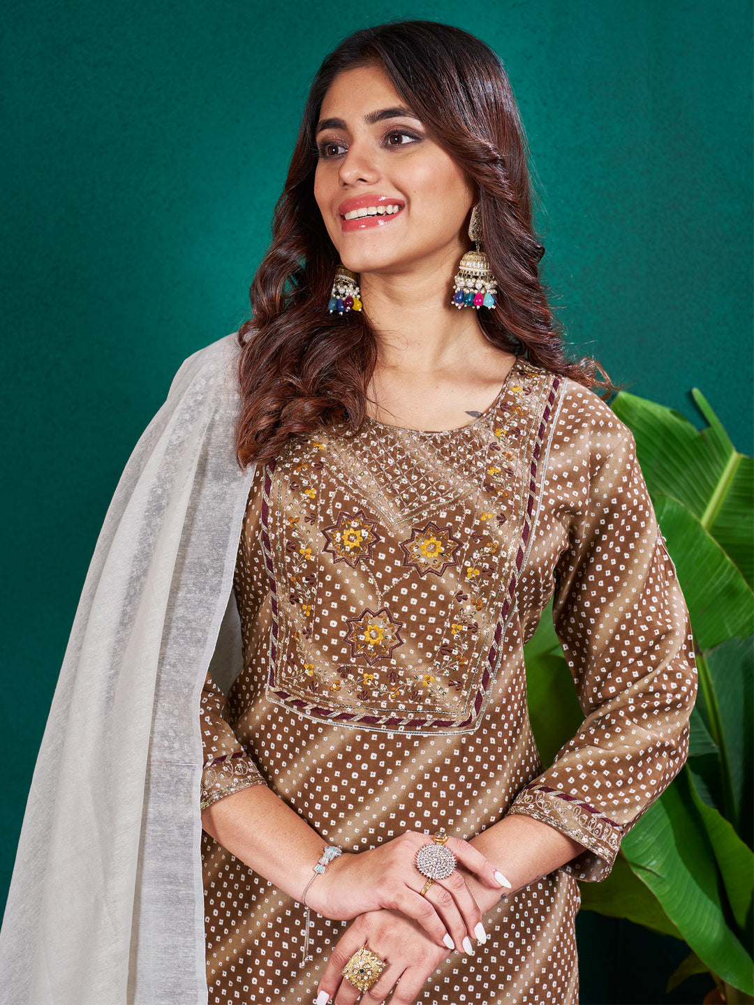Dupatta Pant Set