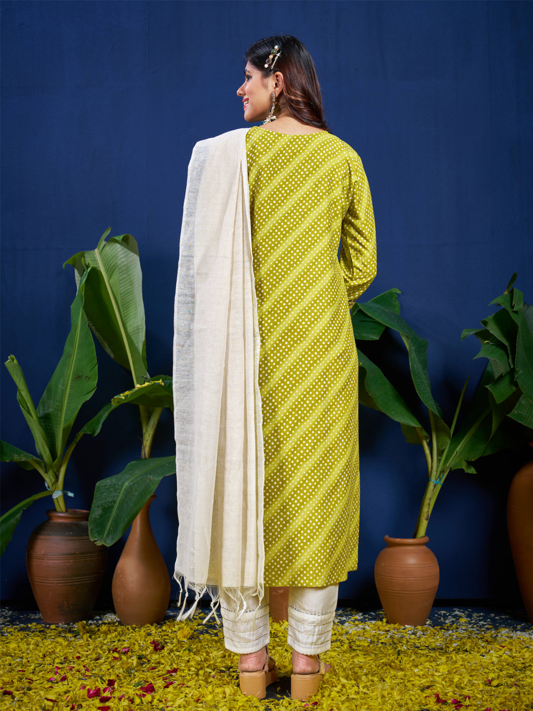 Dupatta Pant Set