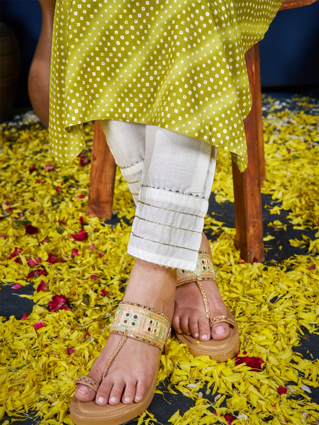 Dupatta Pant Set