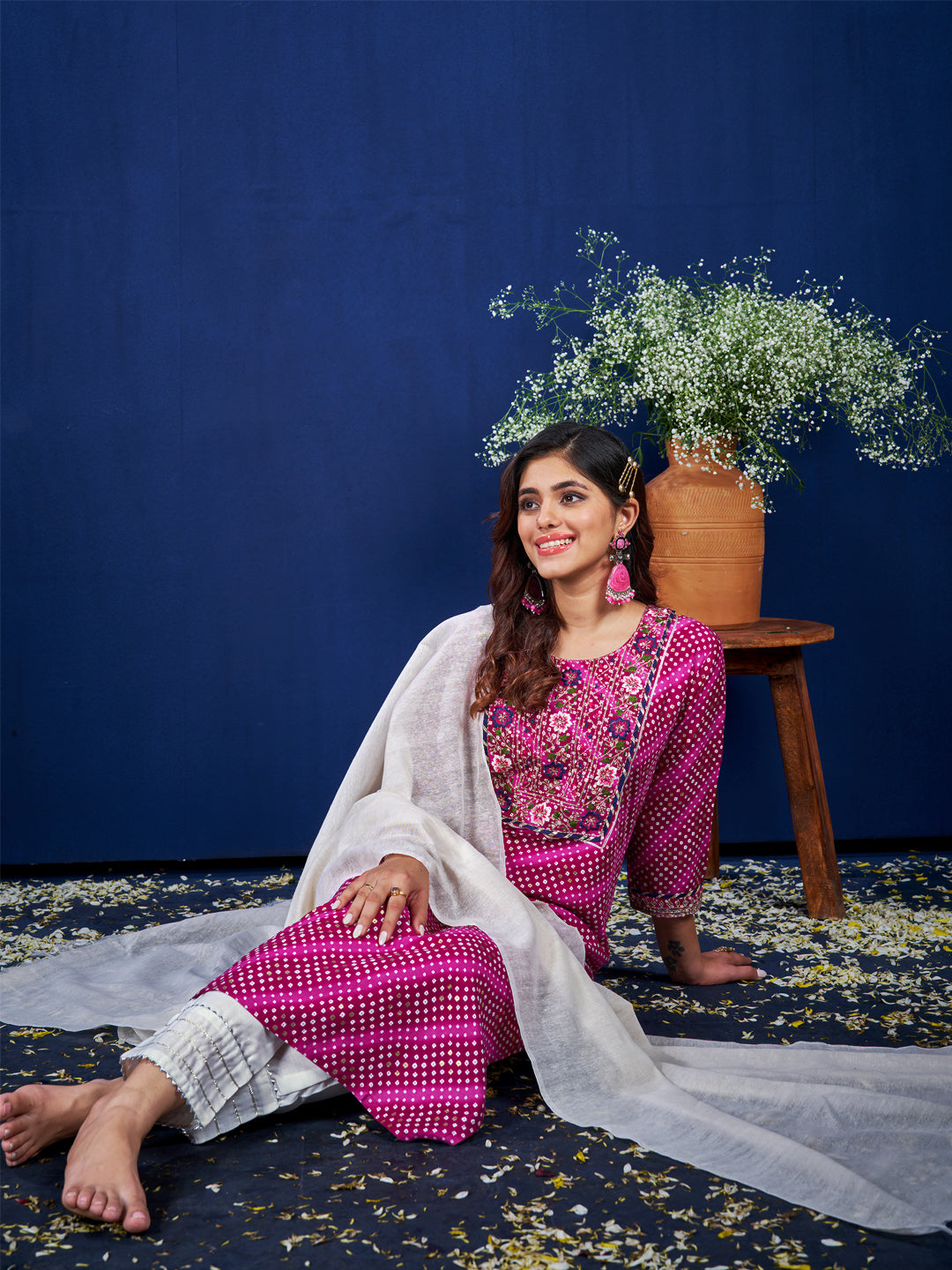 Dupatta Pant Set