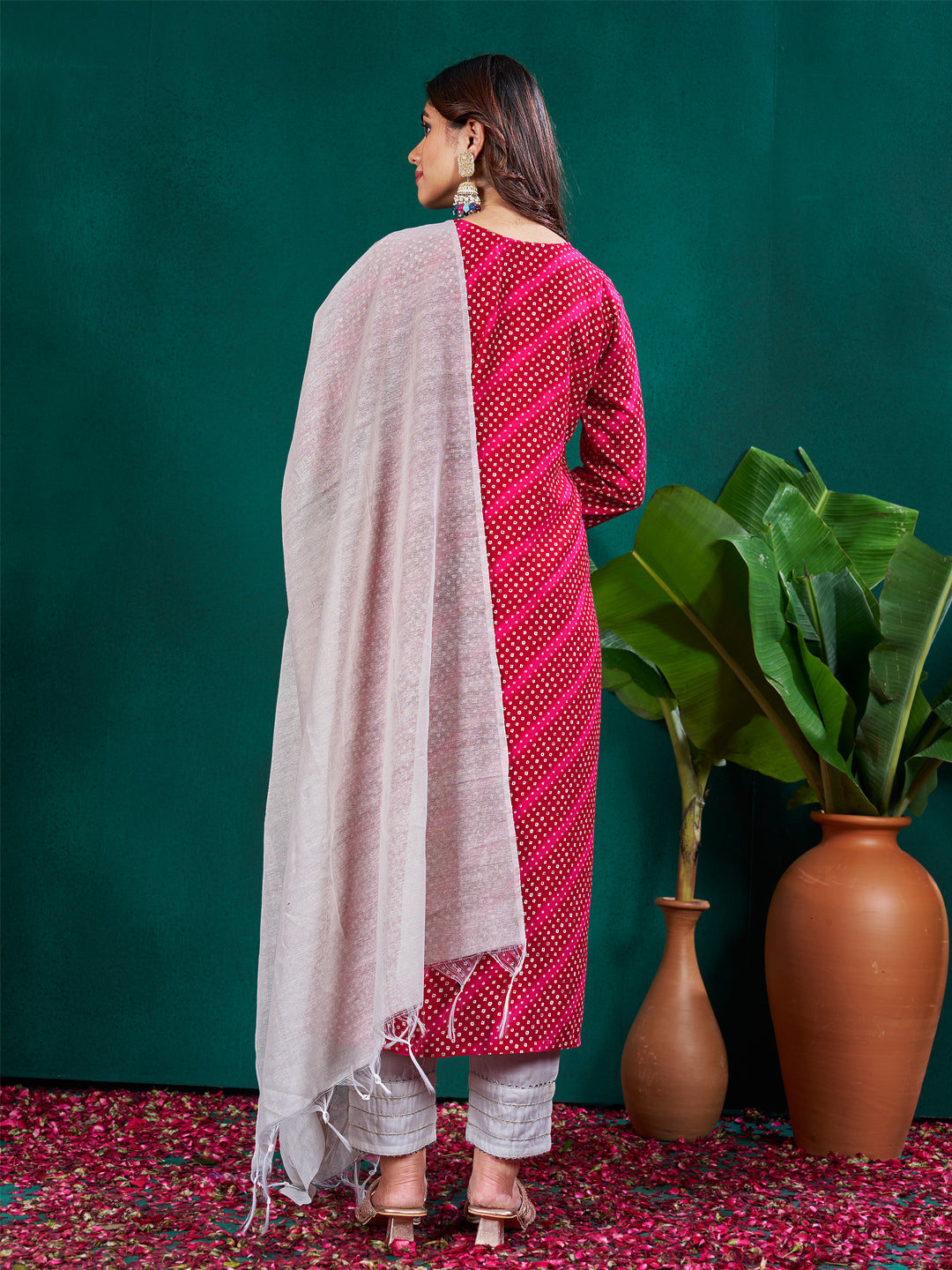 Dupatta Pant Set