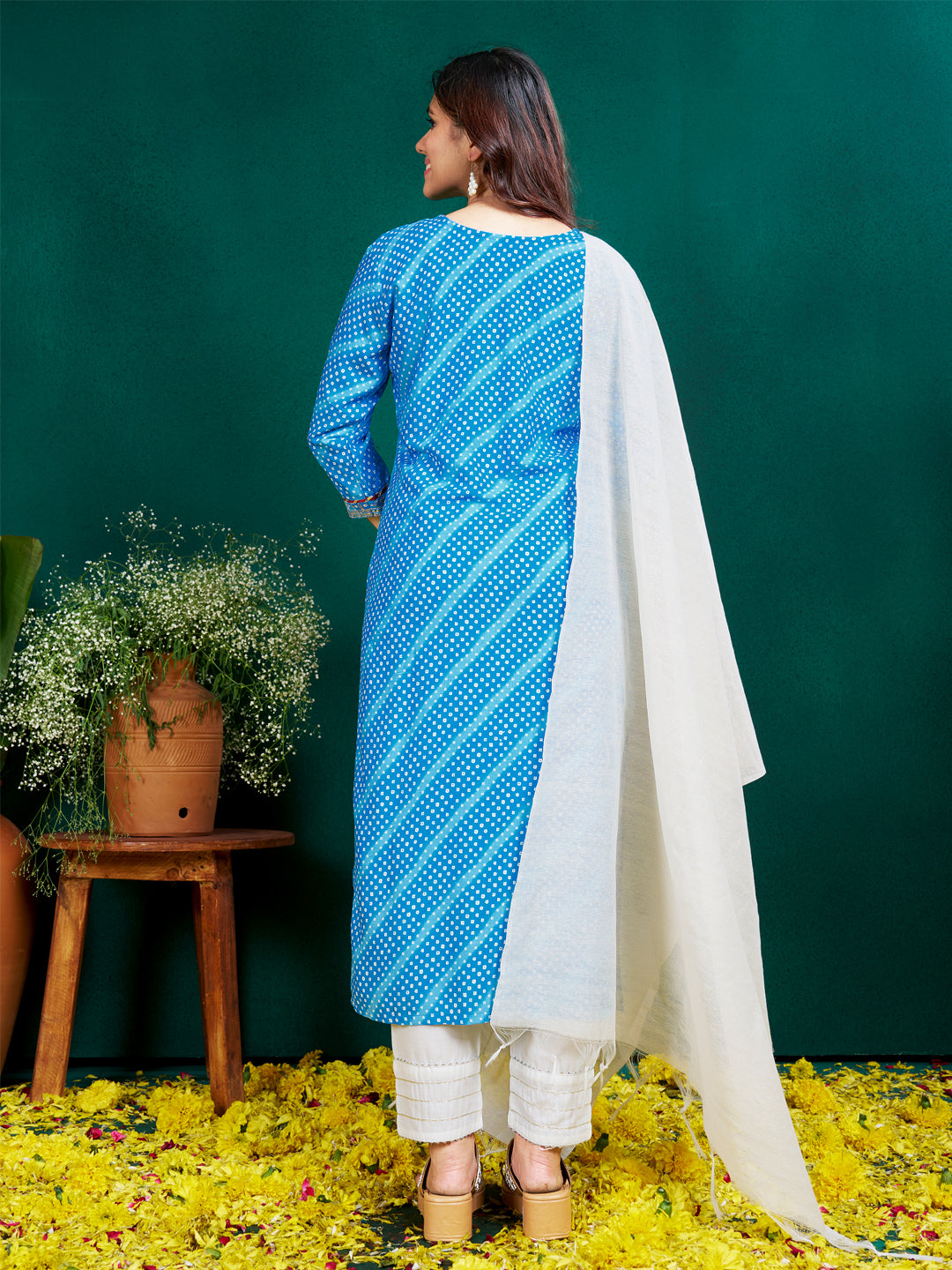Dupatta Pant Set