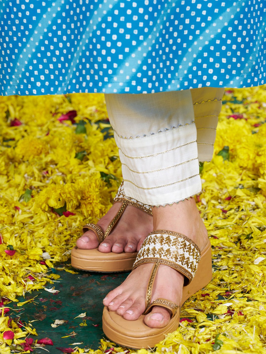 Dupatta Pant Set