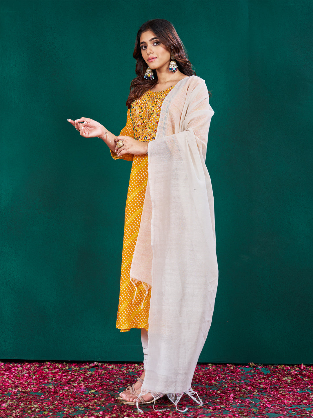 Dupatta Pant Set