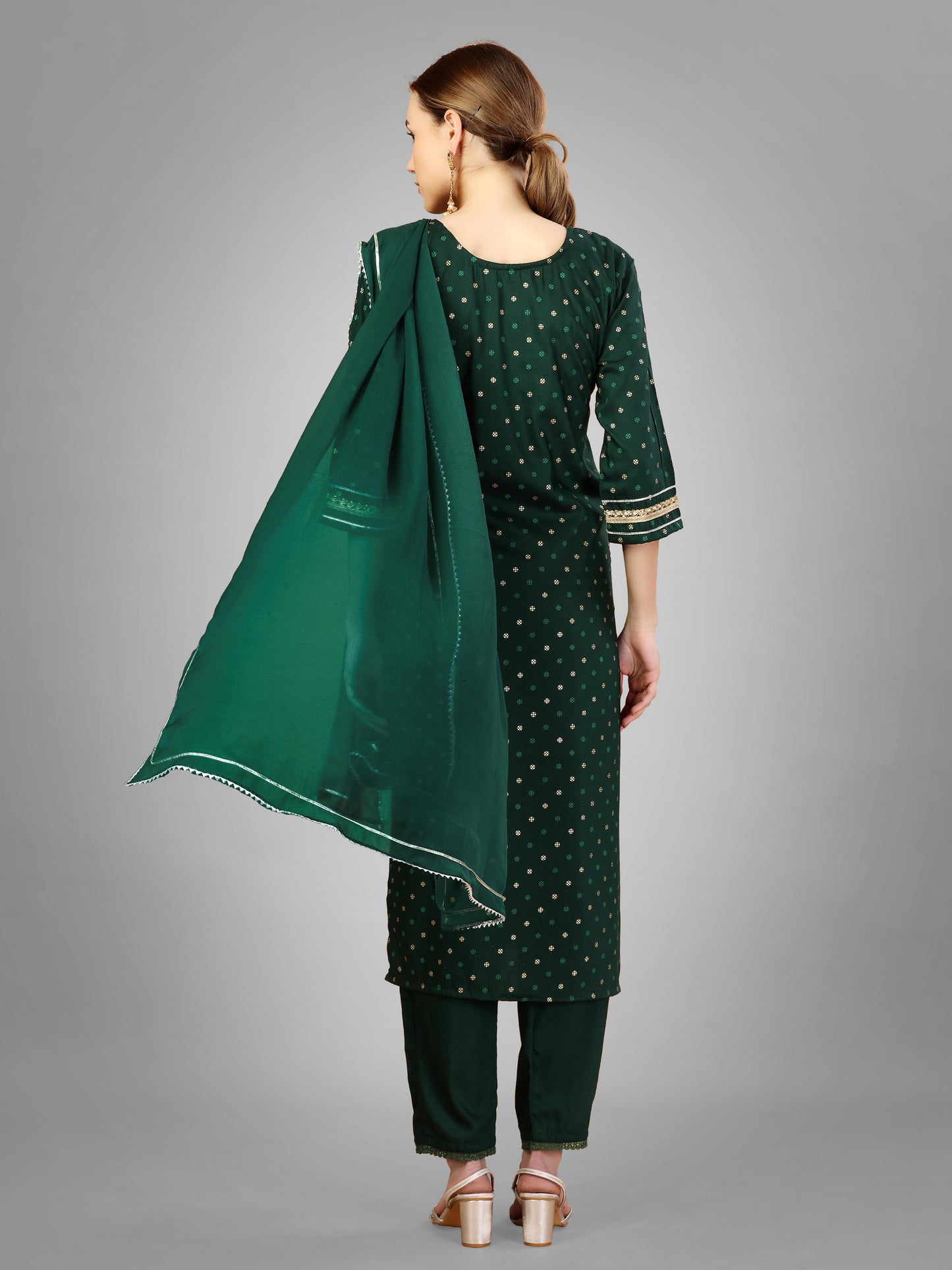 Dupatta Pant Set