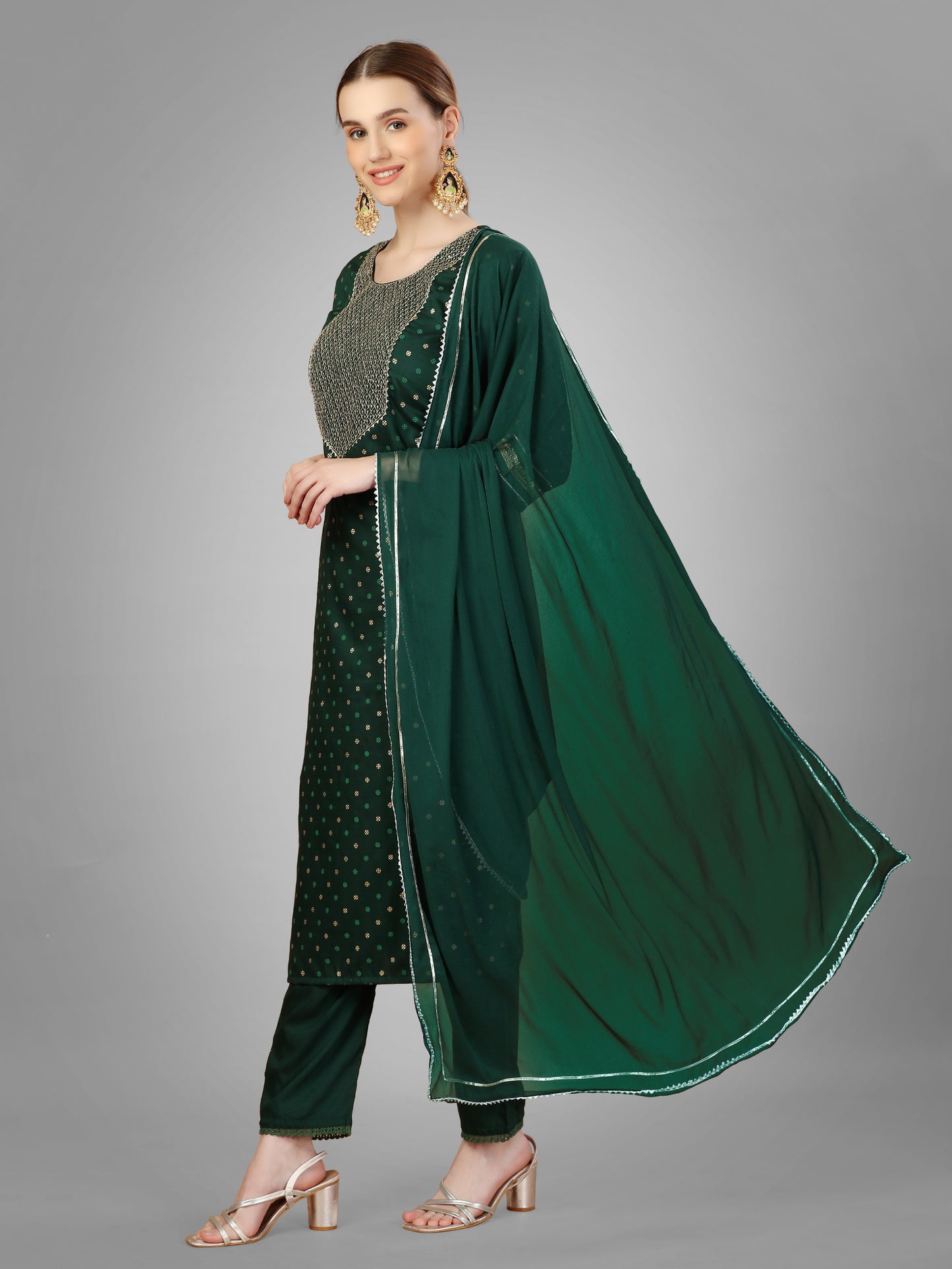 Dupatta Pant Set