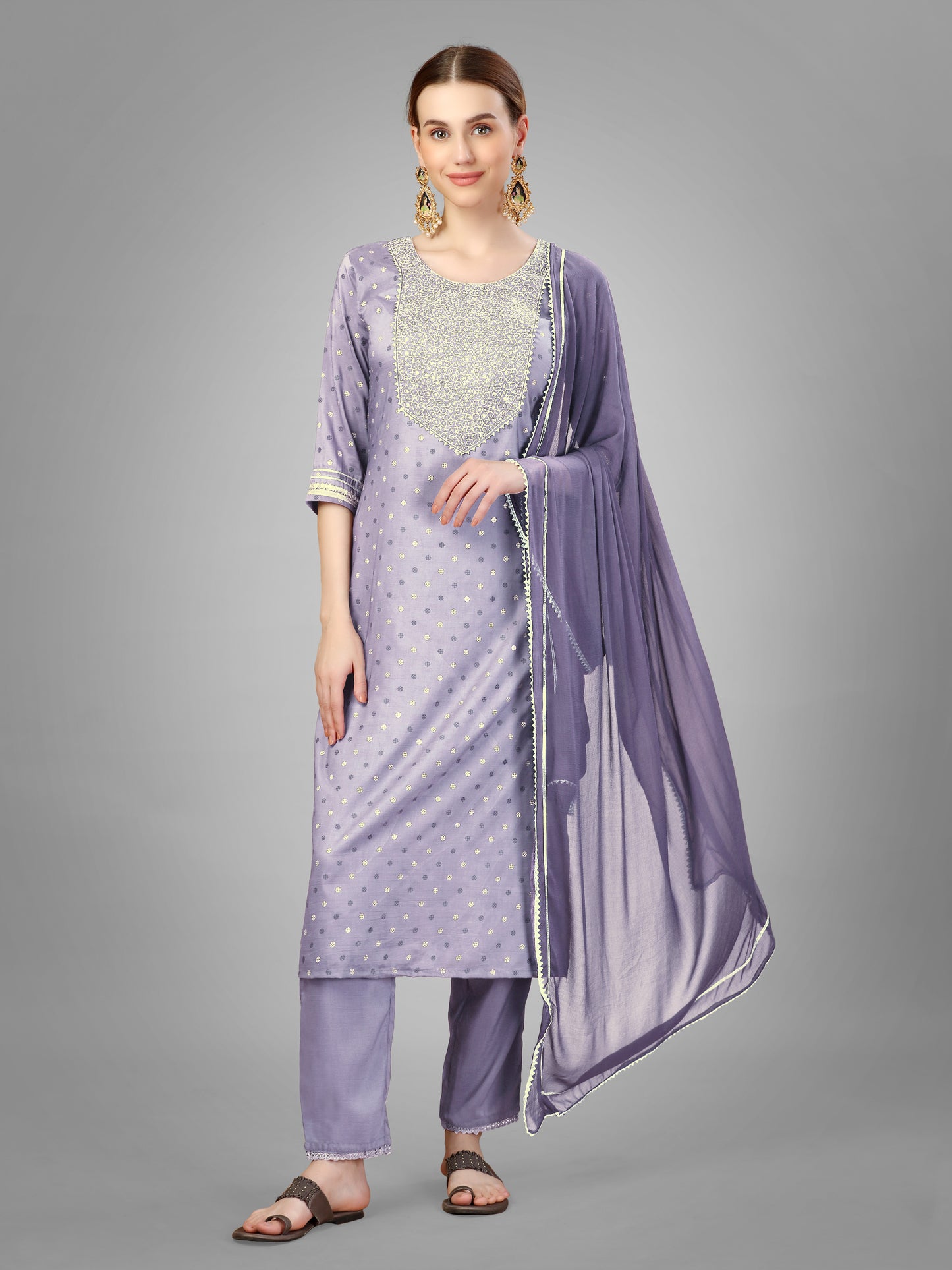Dupatta Pant Set