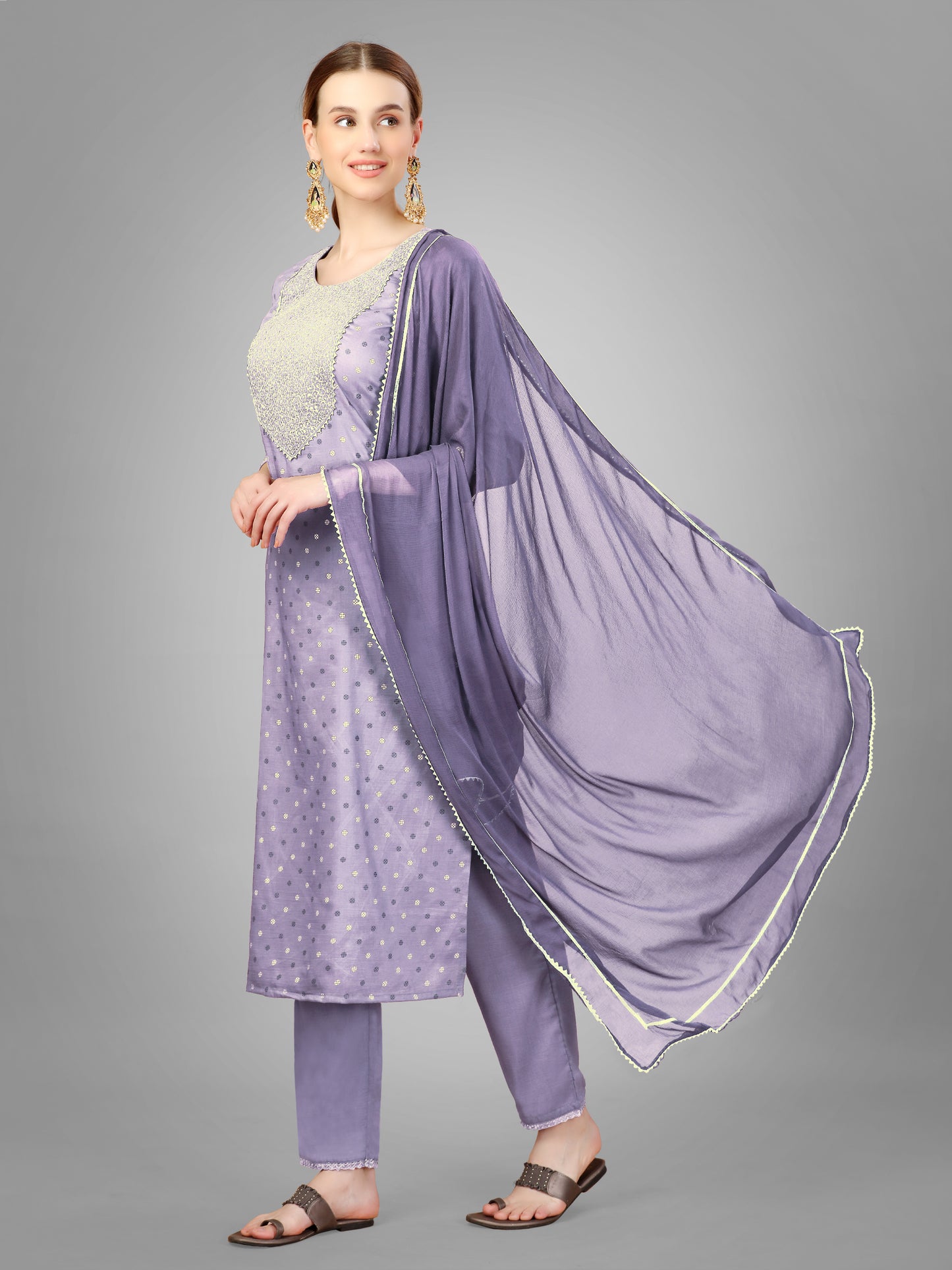 Dupatta Pant Set