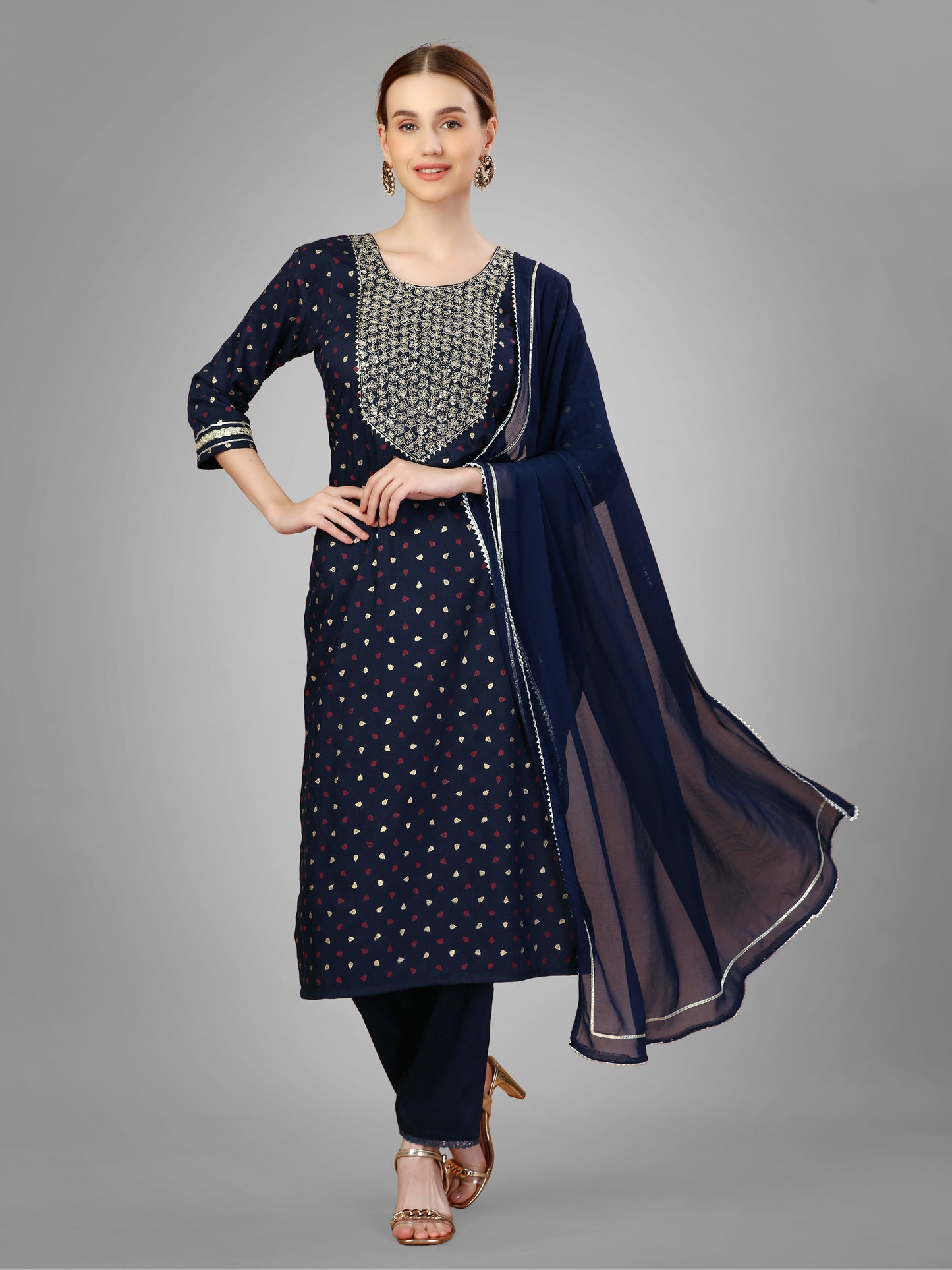 Dupatta Pant Set