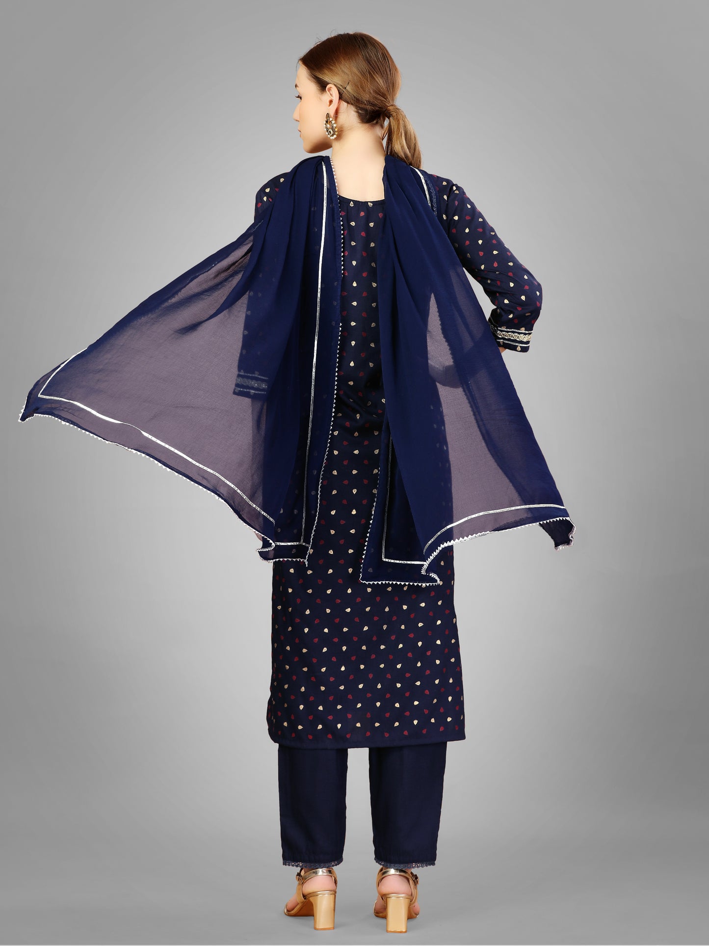 Dupatta Pant Set