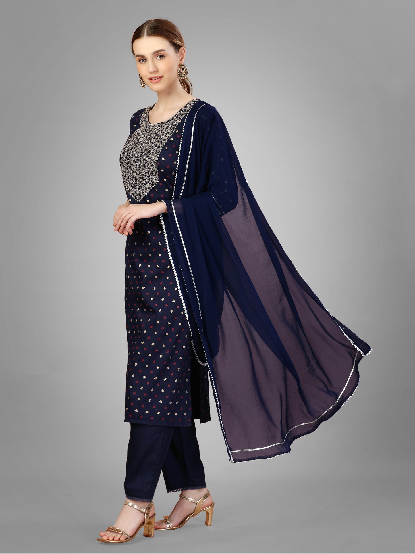 Dupatta Pant Set