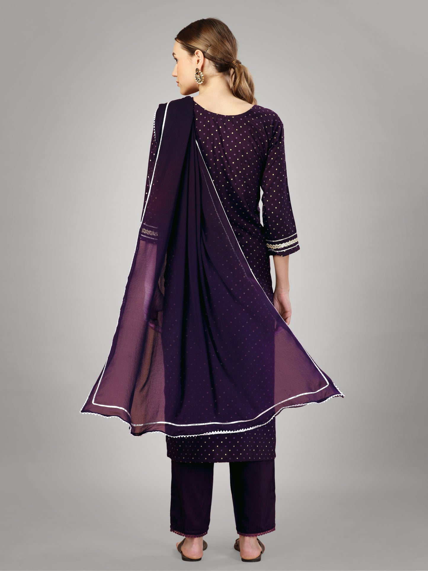Dupatta Pant Set