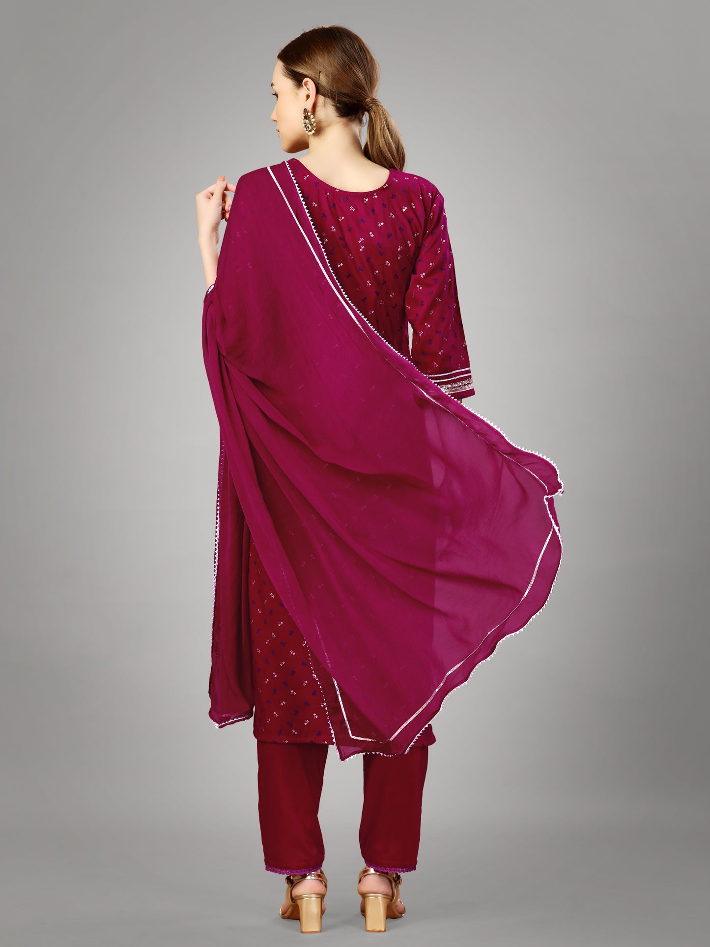 Dupatta Pant Set