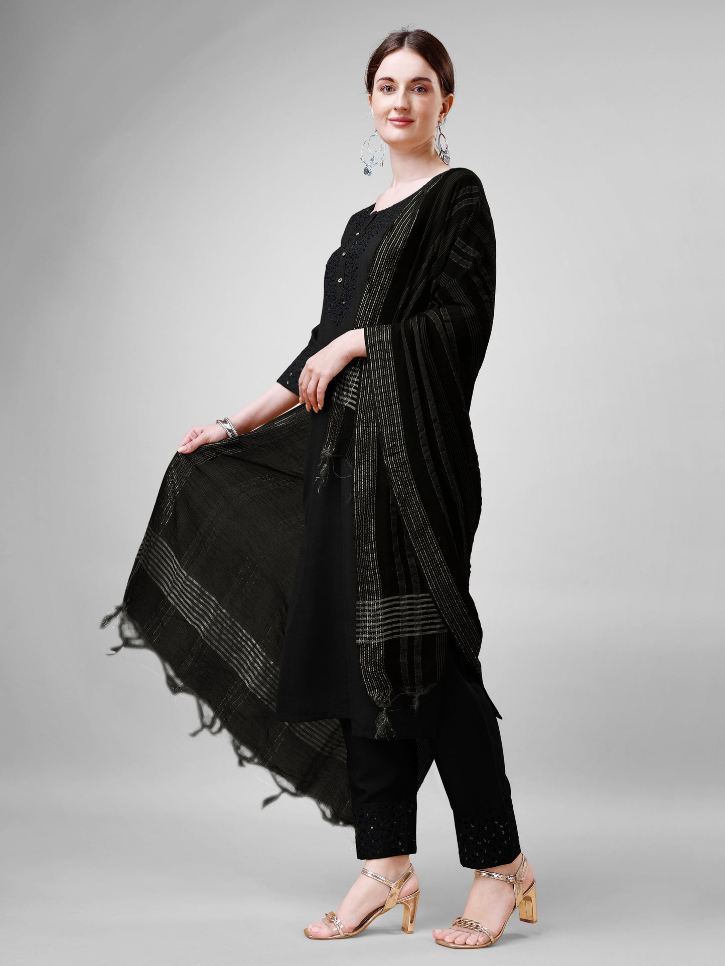 Dupatta Pant Set