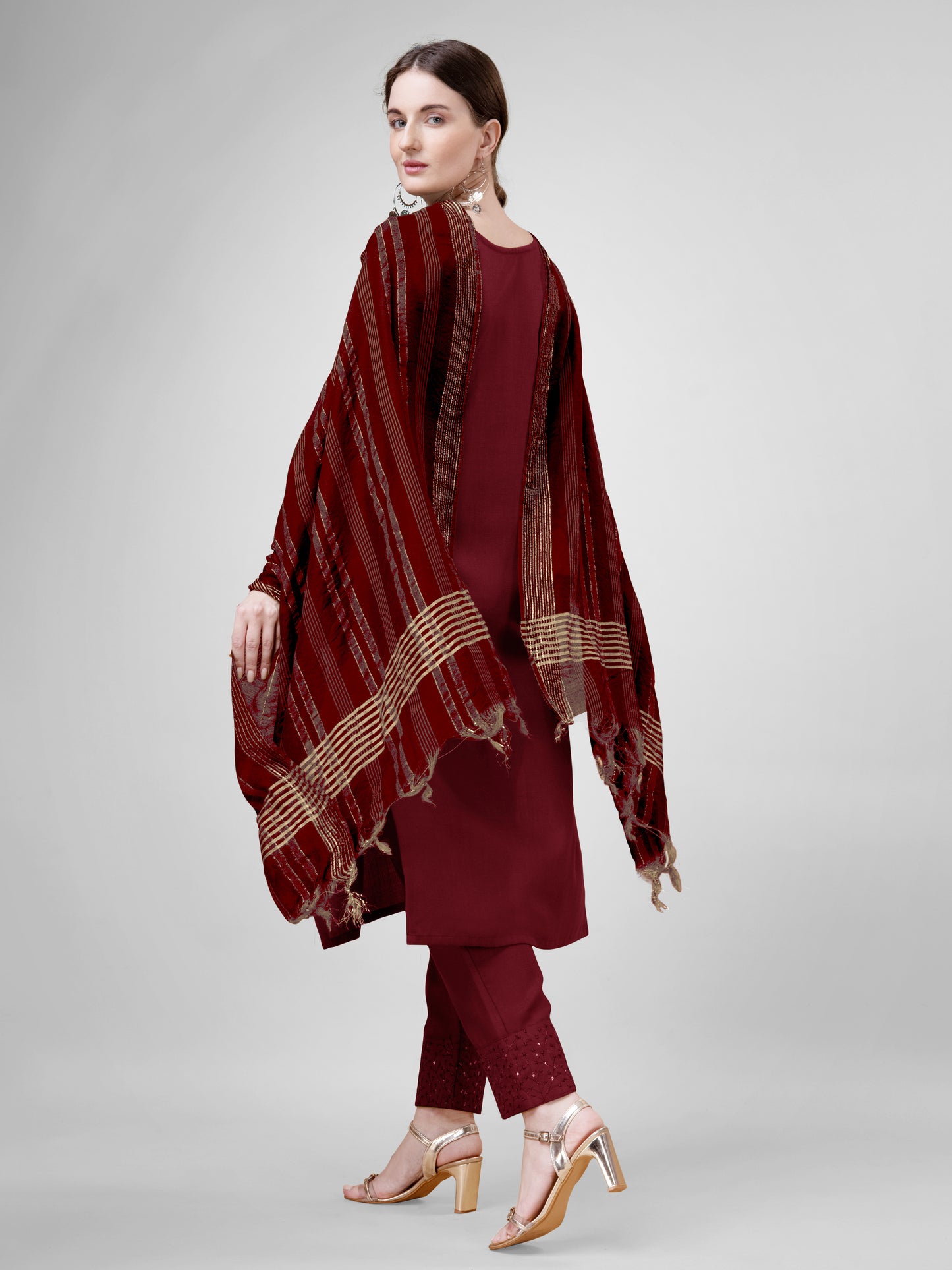 Dupatta Pant Set