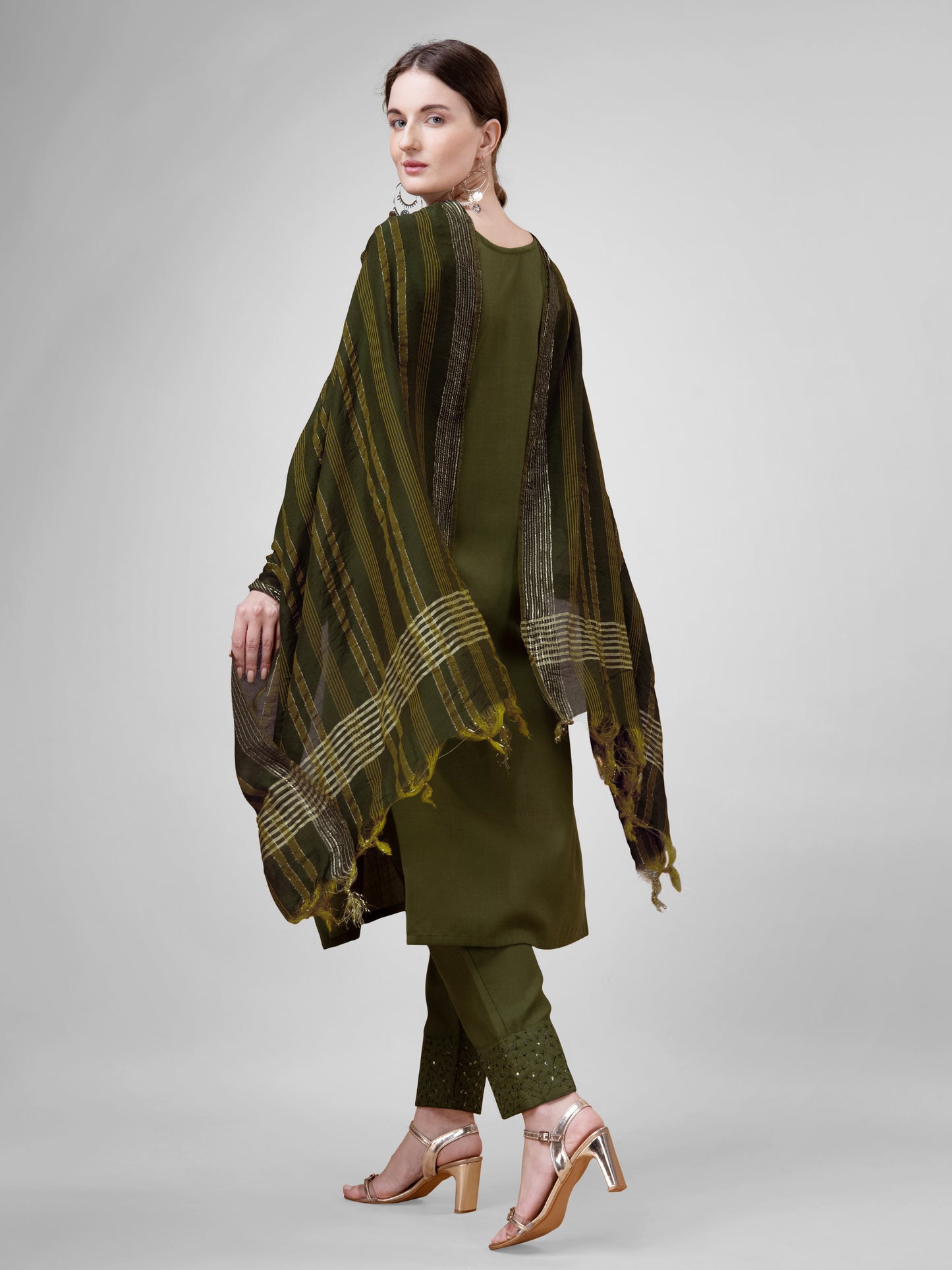 Dupatta Pant Set