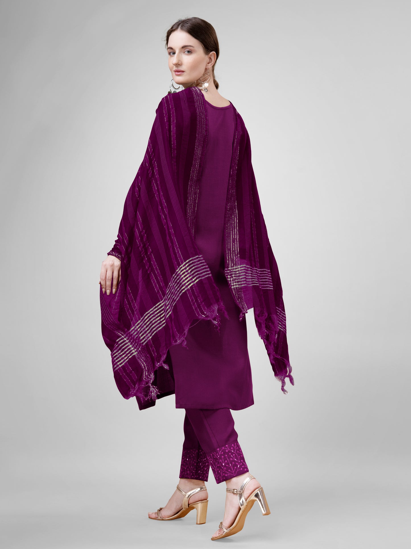 Dupatta Pant Set