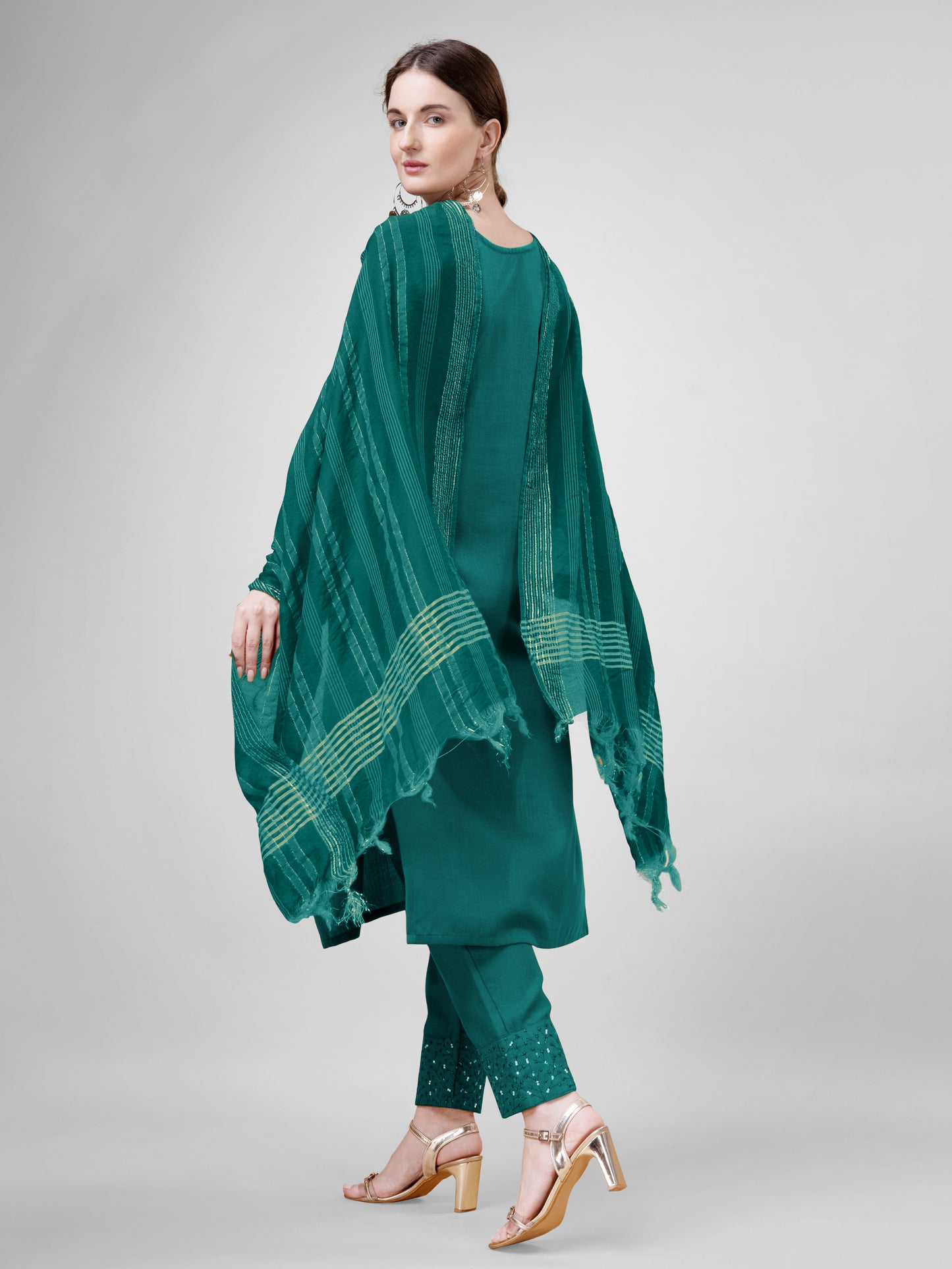 Dupatta Pant Set