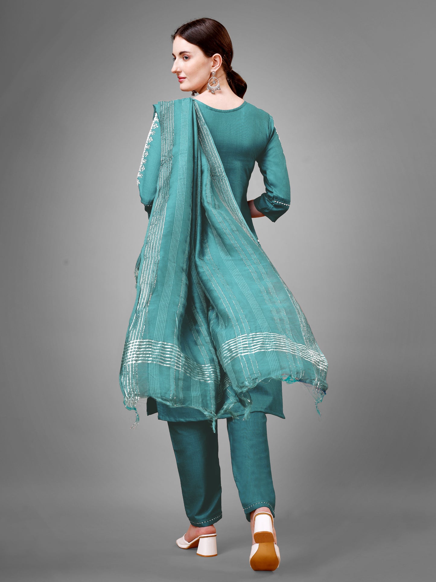 Dupatta Pant Set