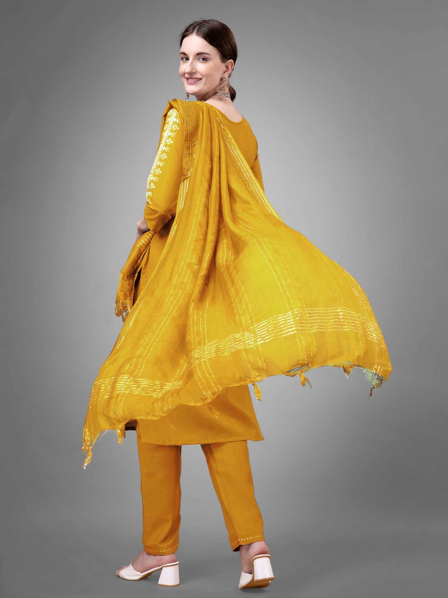Dupatta Pant Set