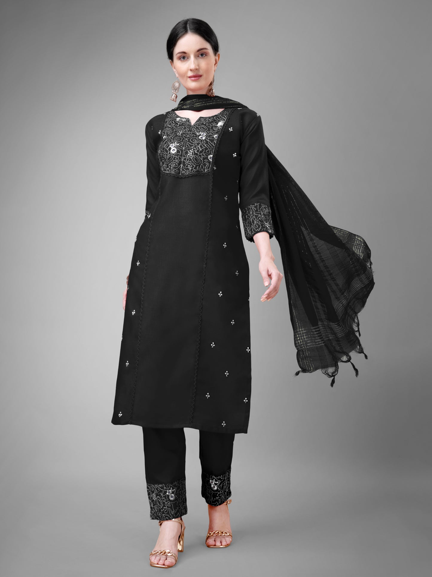 Dupatta Pant Set