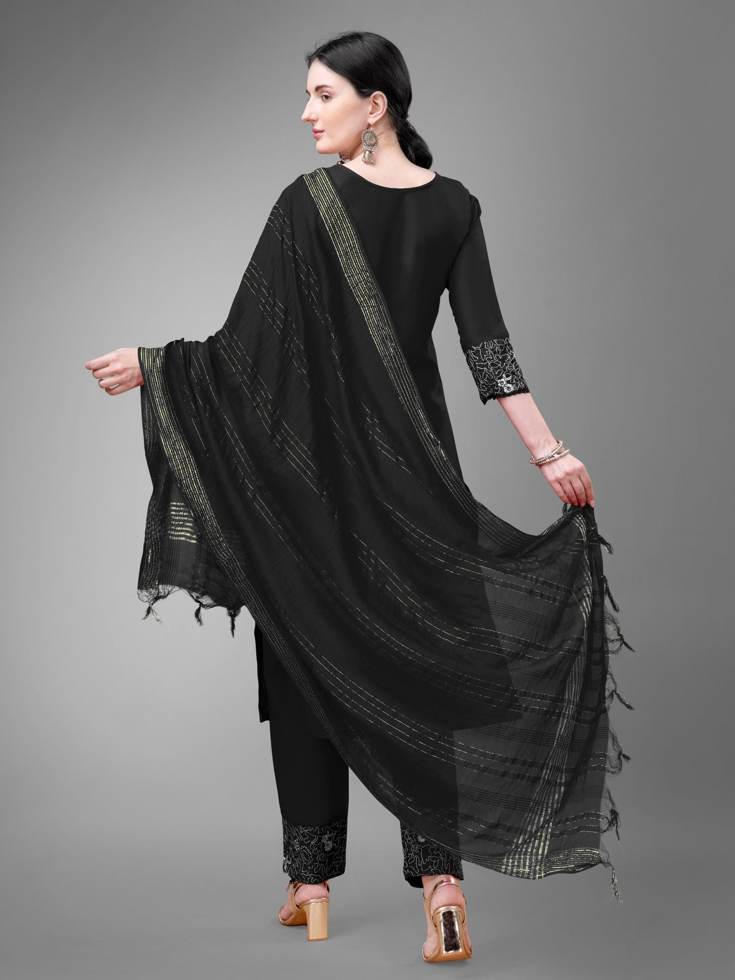 Dupatta Pant Set