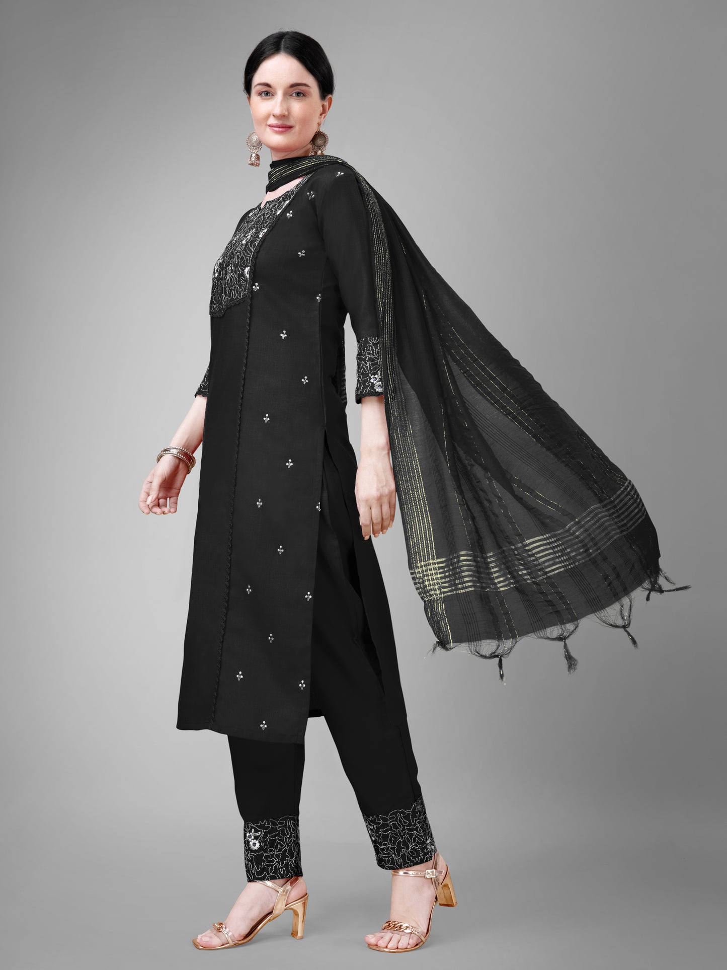 Dupatta Pant Set