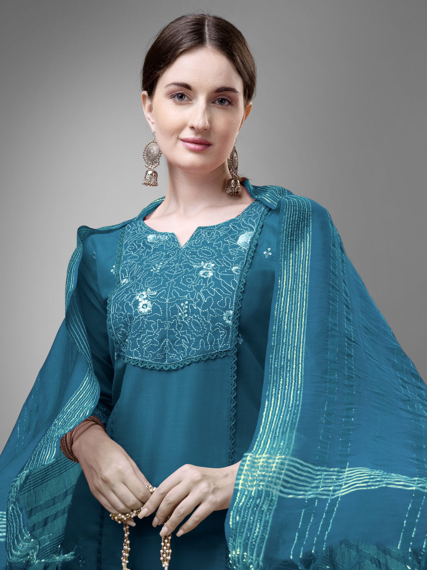 Dupatta Pant Set