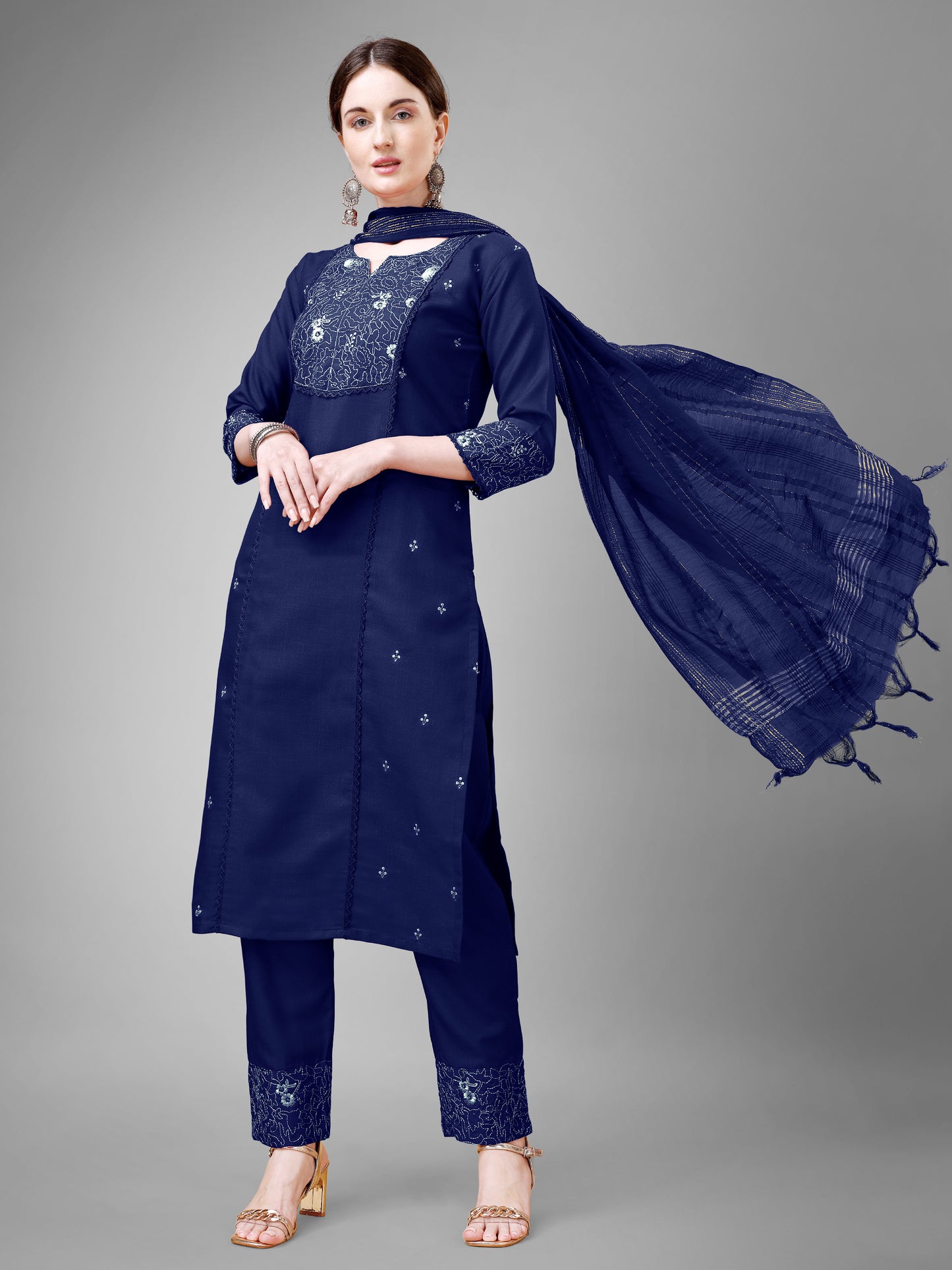 Dupatta Pant Set