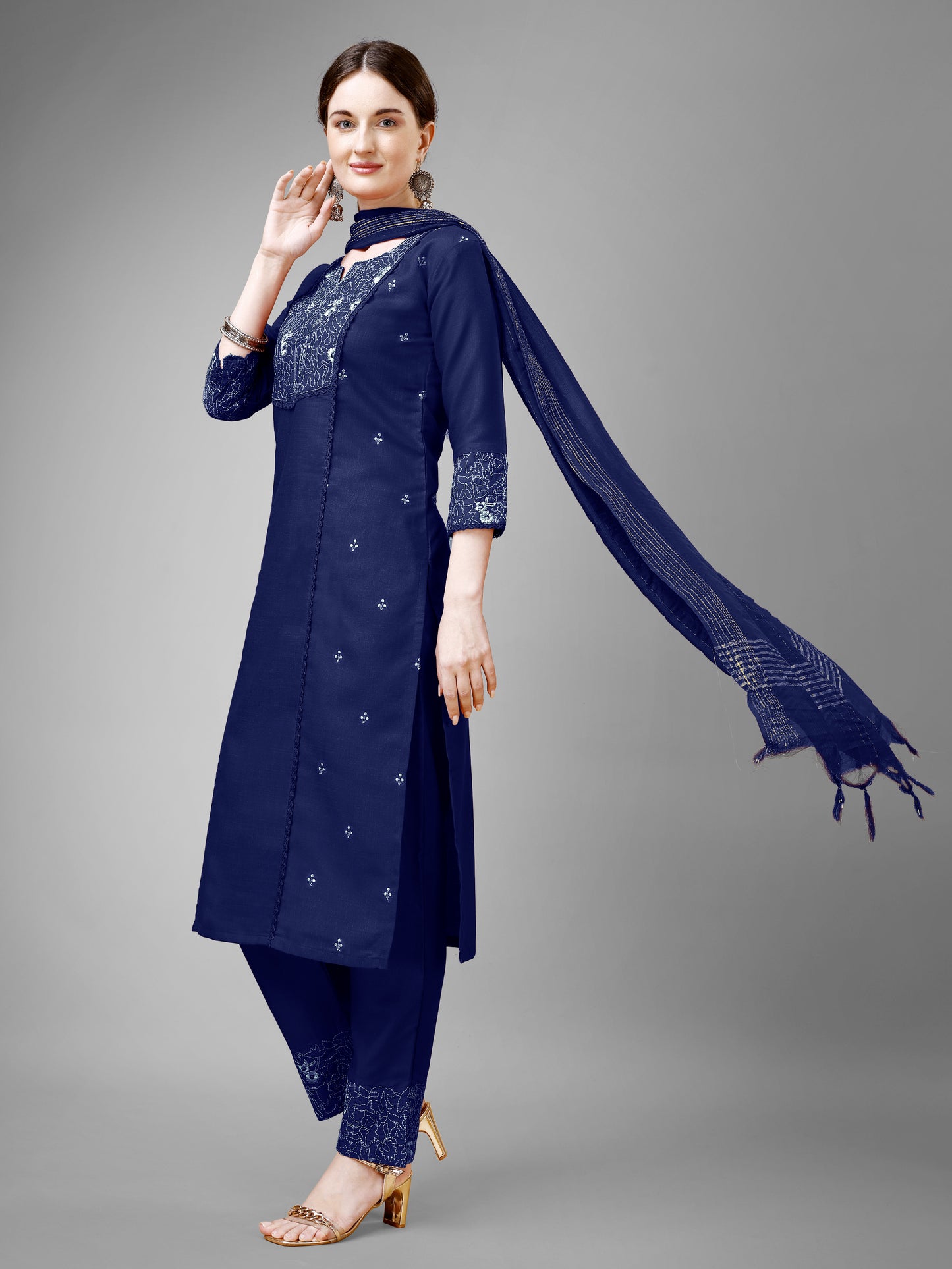 Dupatta Pant Set
