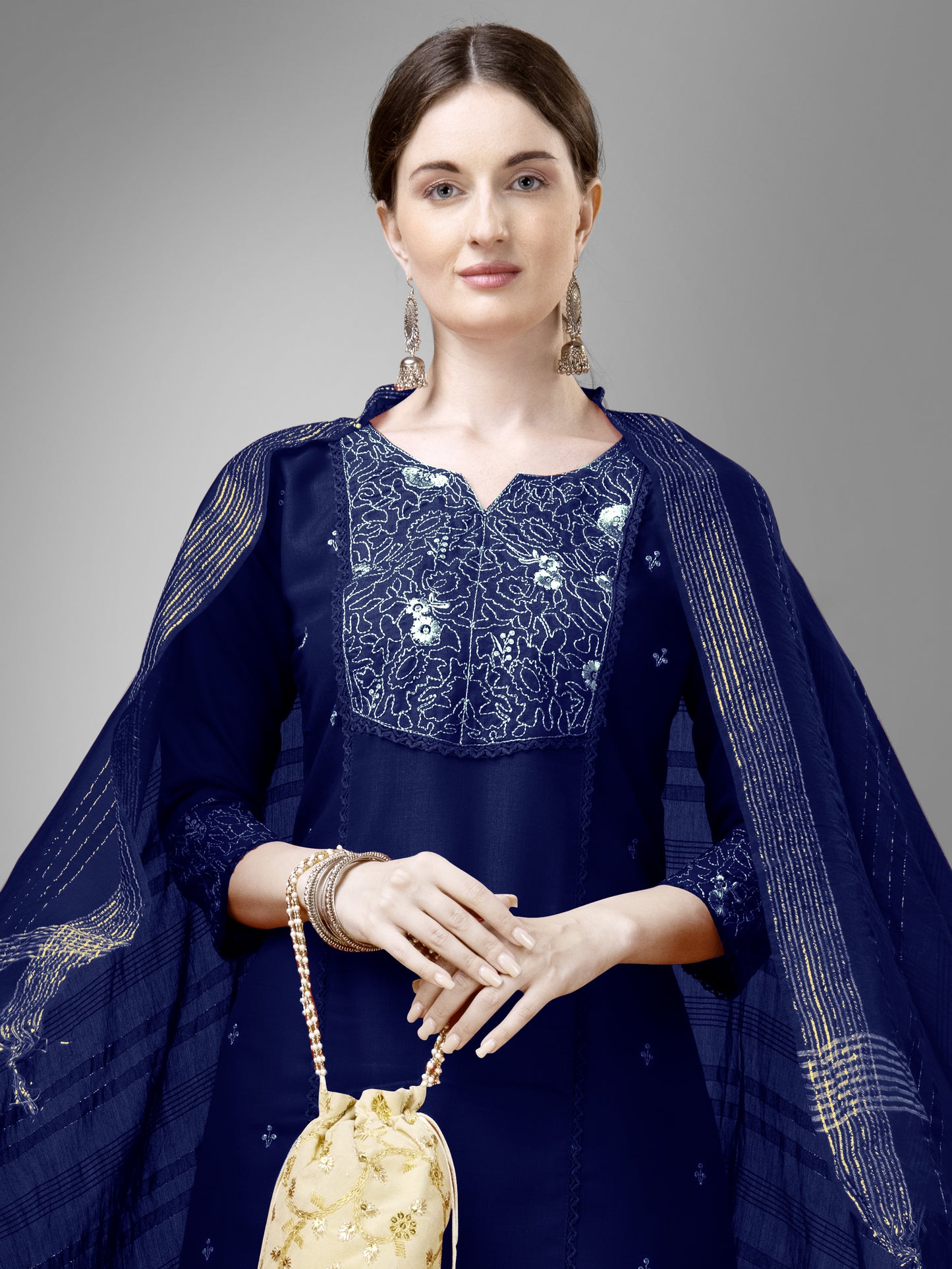 Dupatta Pant Set