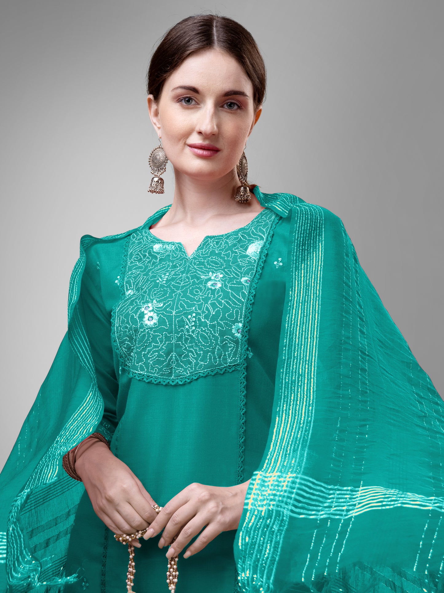 Dupatta Pant Set