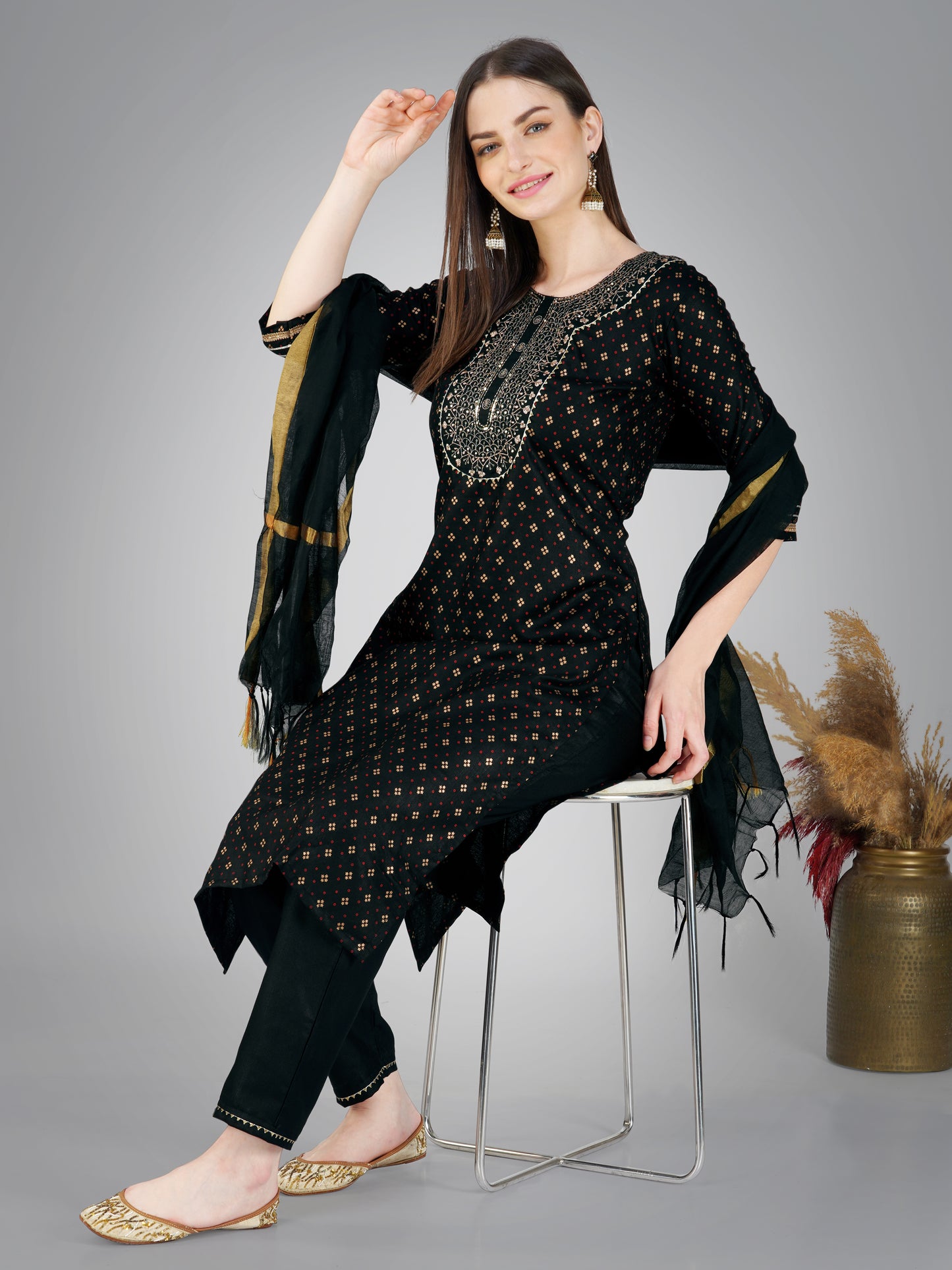 Dupatta Pant Set