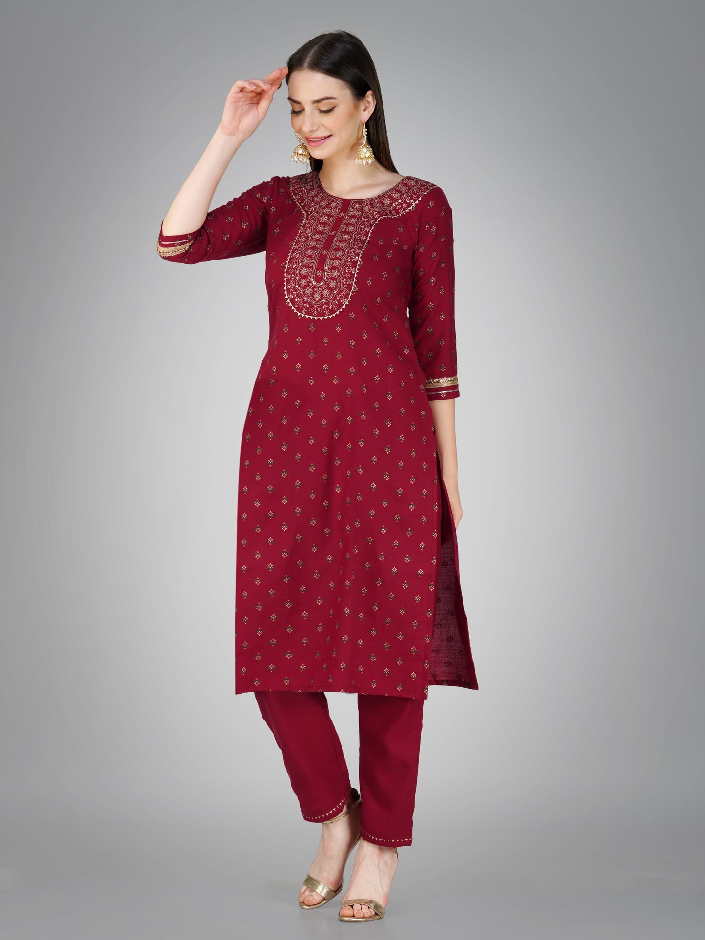 Dupatta Pant Set