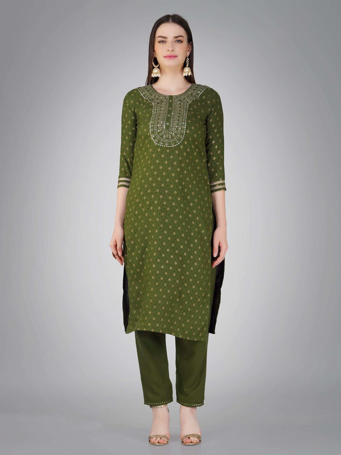 Dupatta Pant Set