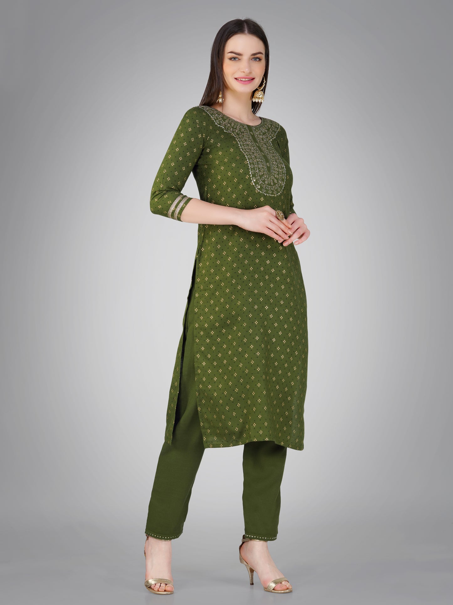 Dupatta Pant Set