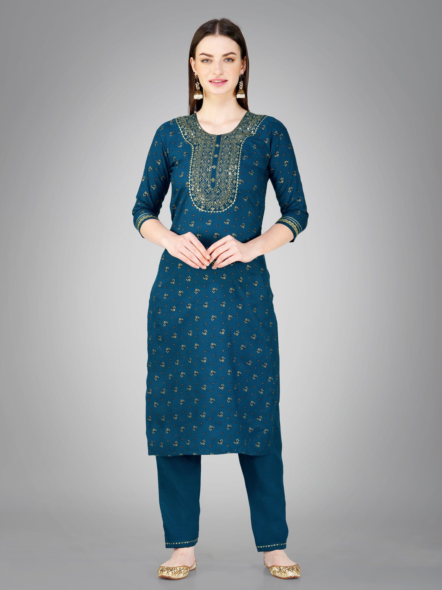Dupatta Pant Set