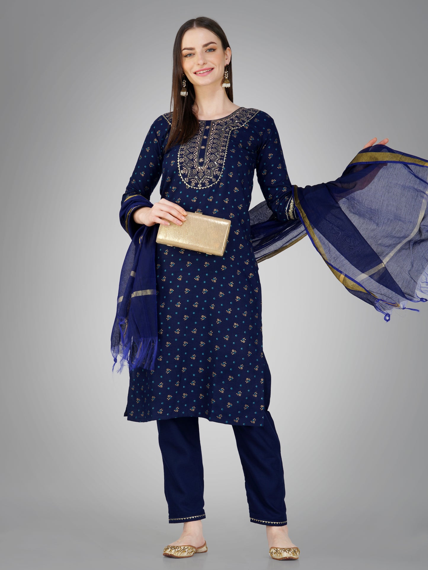 Dupatta Pant Set