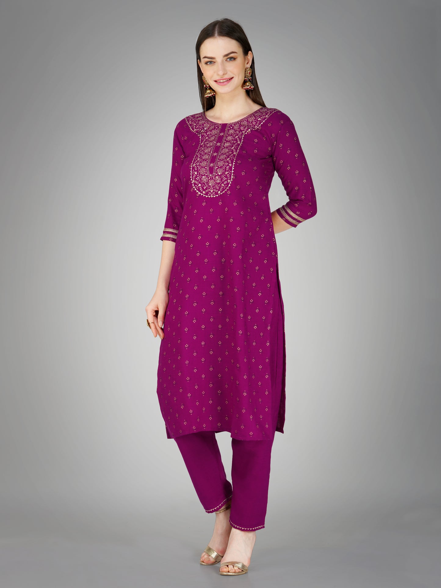 Dupatta Pant Set
