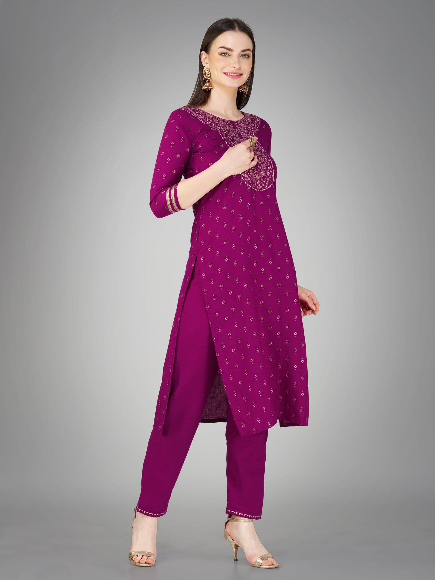 Dupatta Pant Set