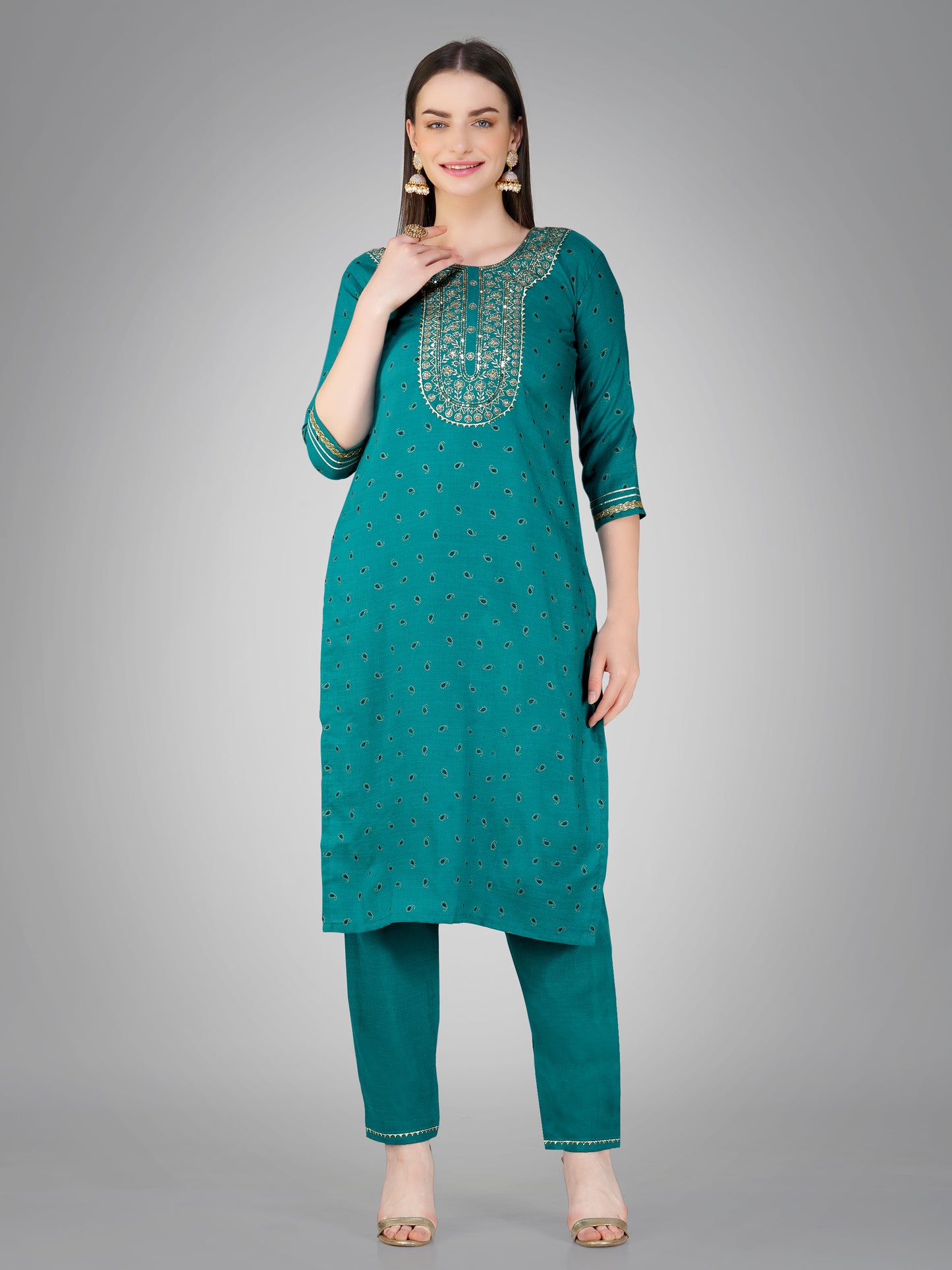 Dupatta Pant Set