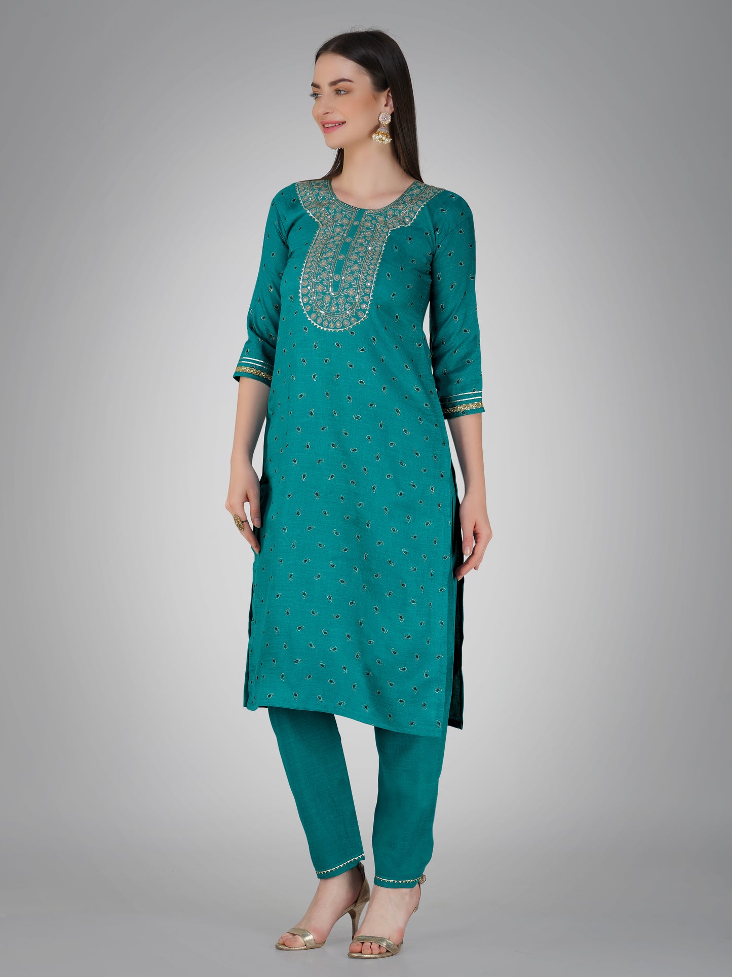 Dupatta Pant Set