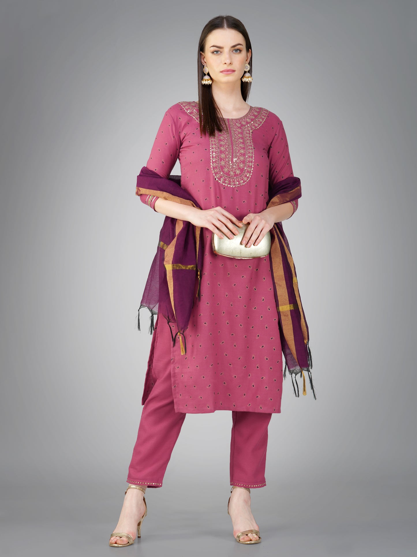Dupatta Pant Set