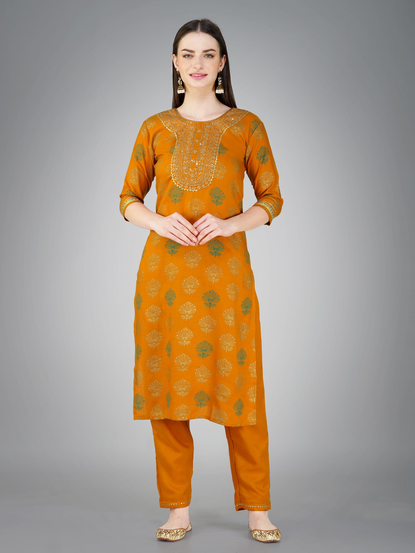 Dupatta Pant Set