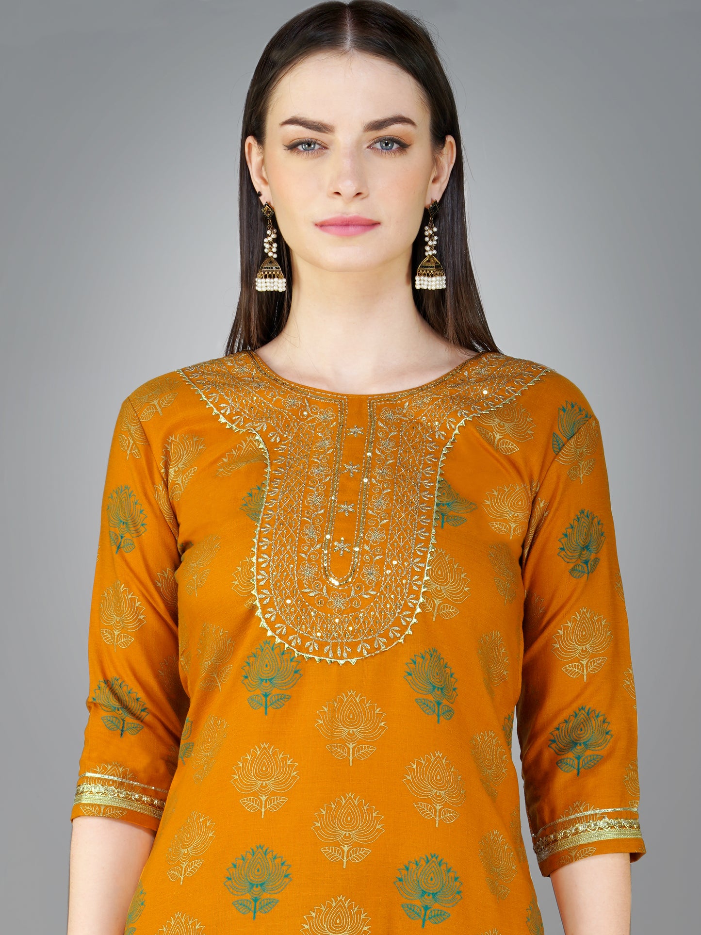Dupatta Pant Set