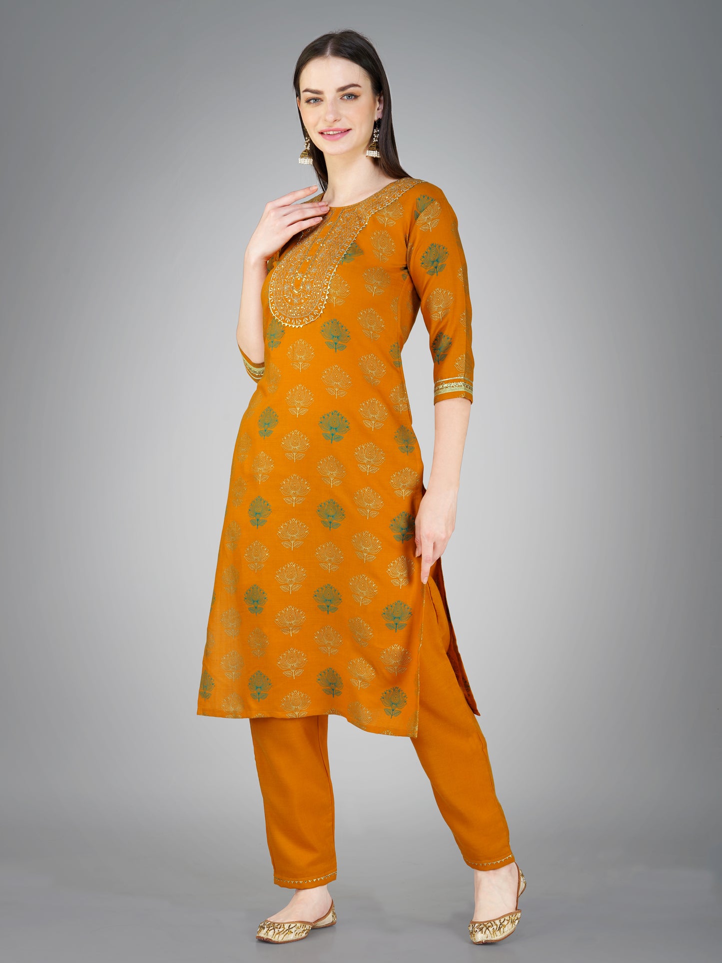 Dupatta Pant Set