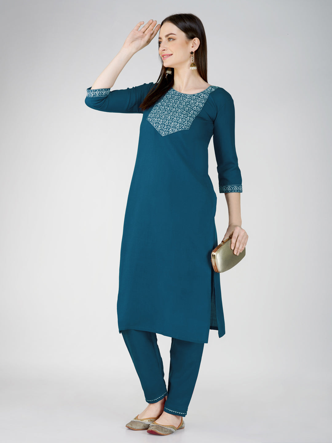 Dupatta Pant Set