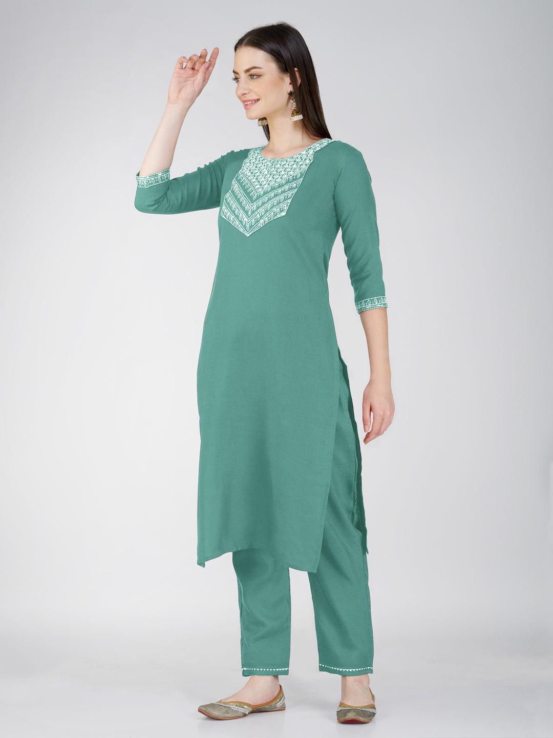 Dupatta Pant Set