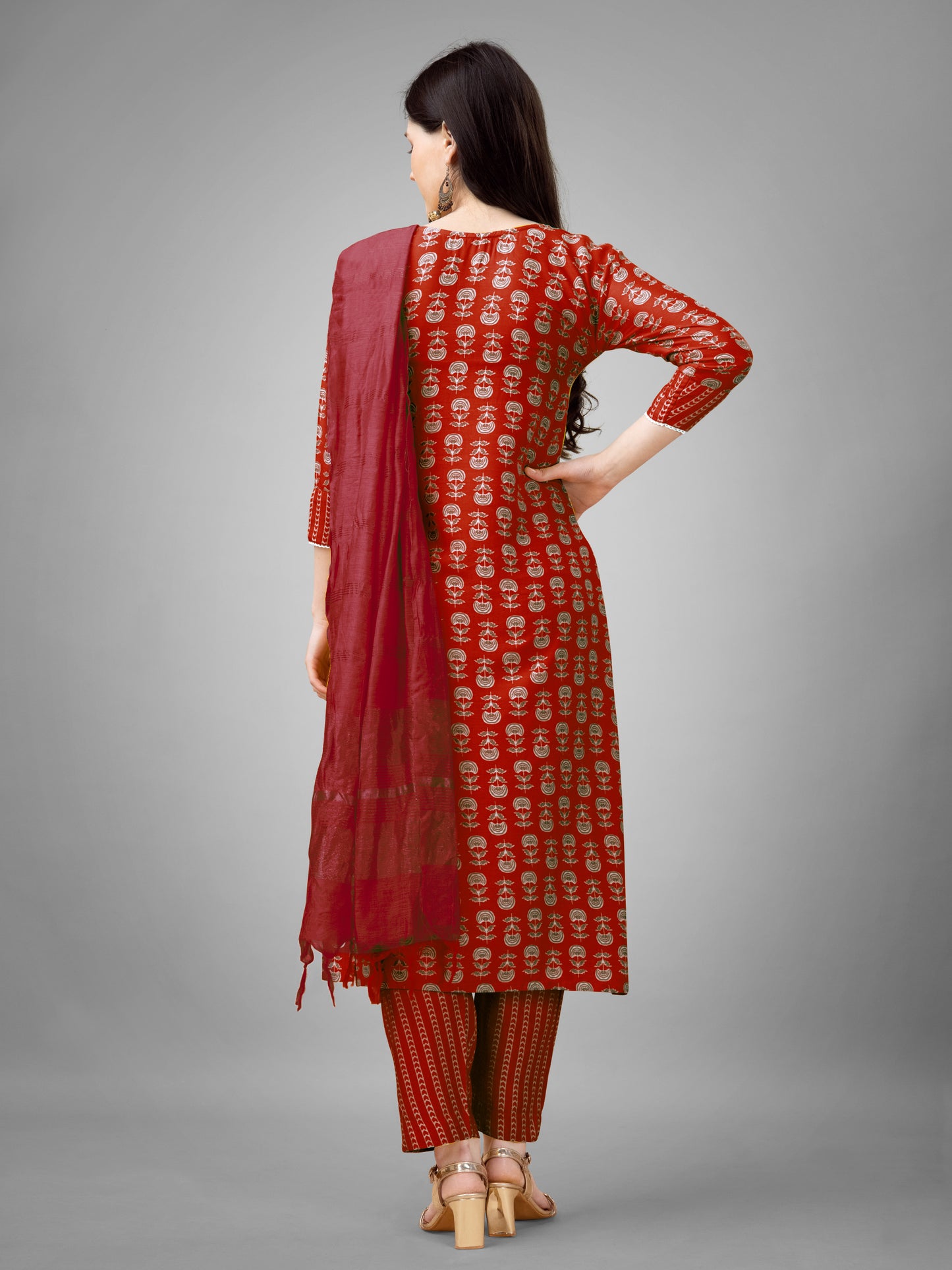Dupatta Pant Set